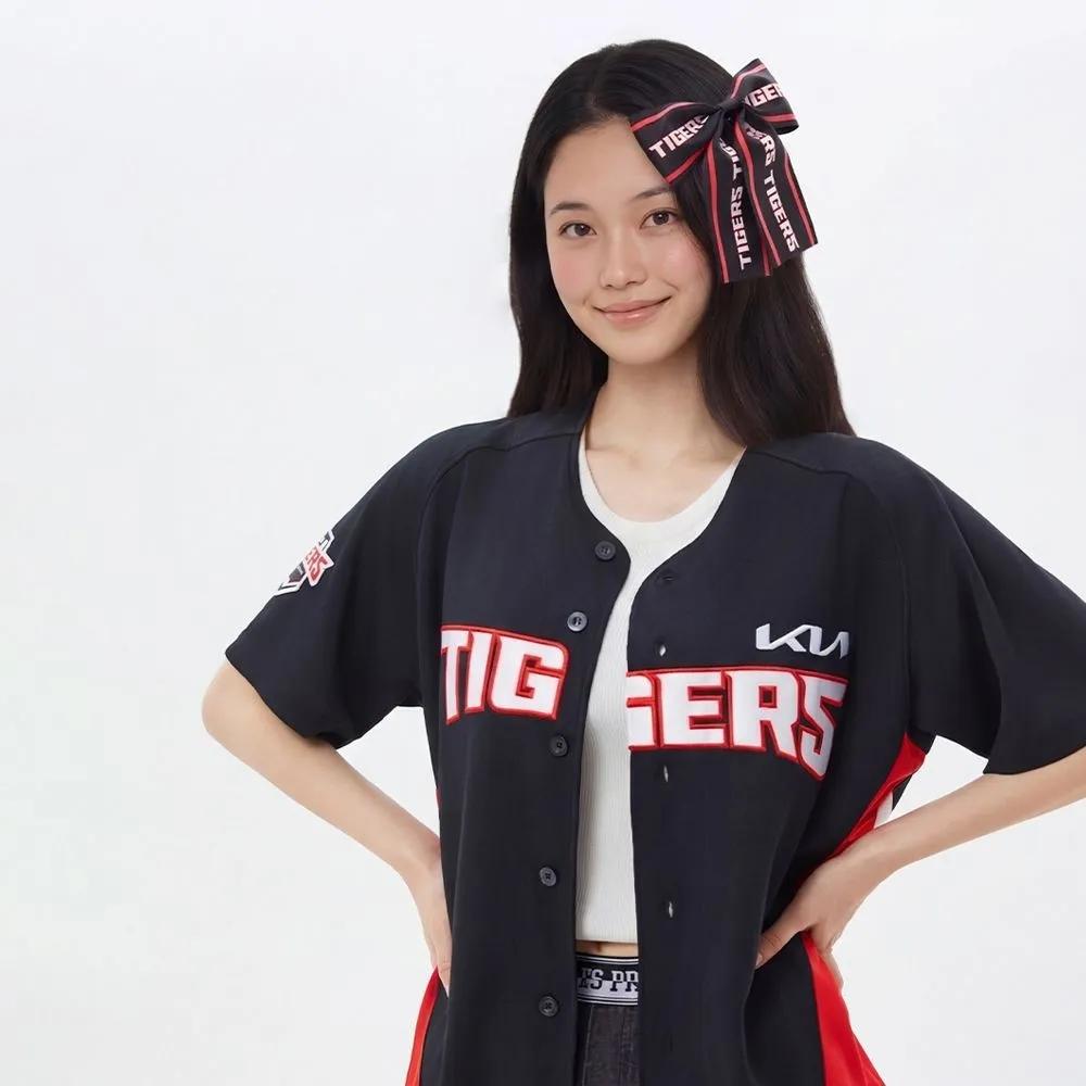 [KBO] KIA Tigers (Away)_Lettering Ribbon Pin AS7GA306 black