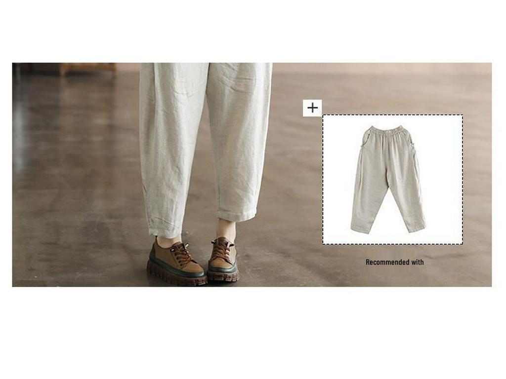 Women's Chinese-Style Embroidered Houndstooth Frog Button Top - Retro Ethnic Cotton Linen Shirt for Autumn/Spring 2025.