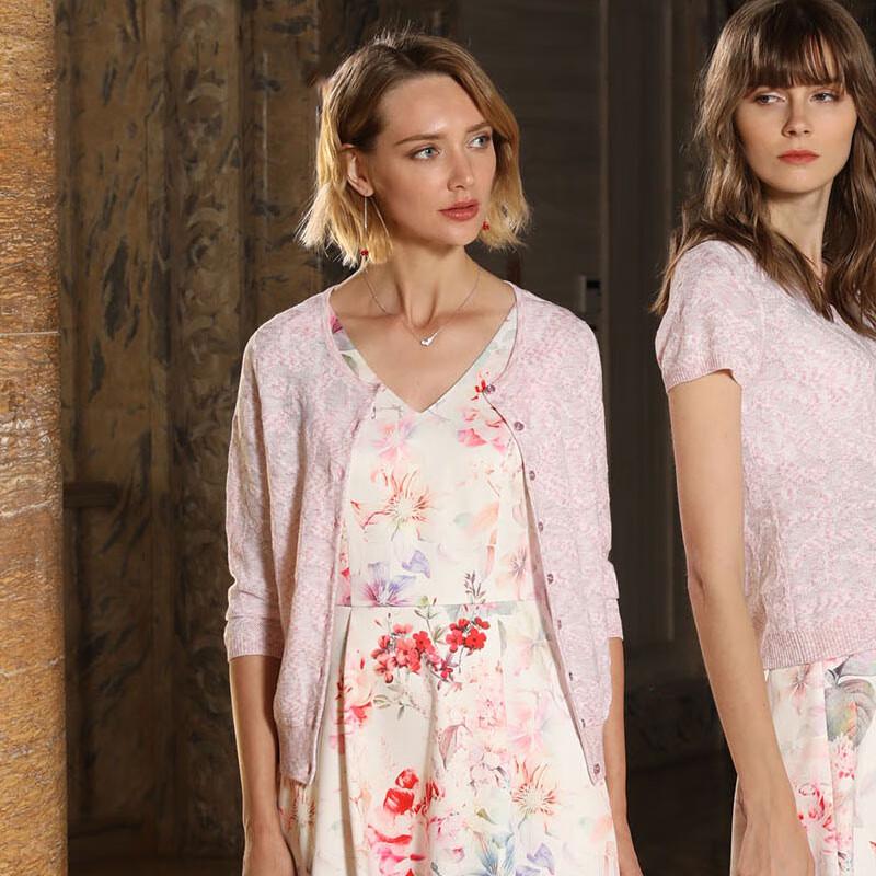 

Anlom Women s Elegant Five-Point Sleeve Cardigan 4XL