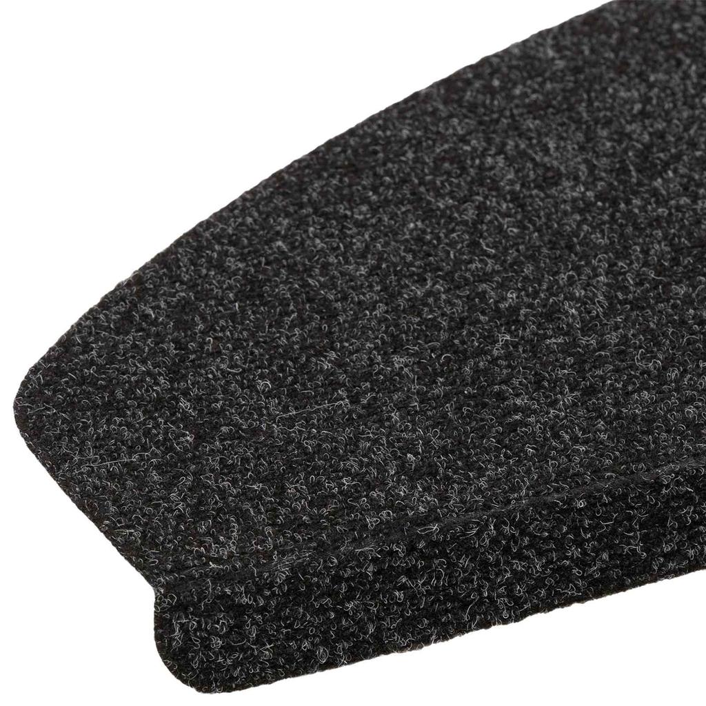Self Adhesive Stair Protectors 15 pcs Black 80 x 28 x 3.5 cm