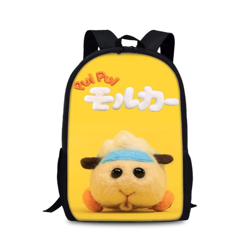 Tangalang Pui Pui Hamster Backpack For Kids With Nylon Material And Spacious Design
