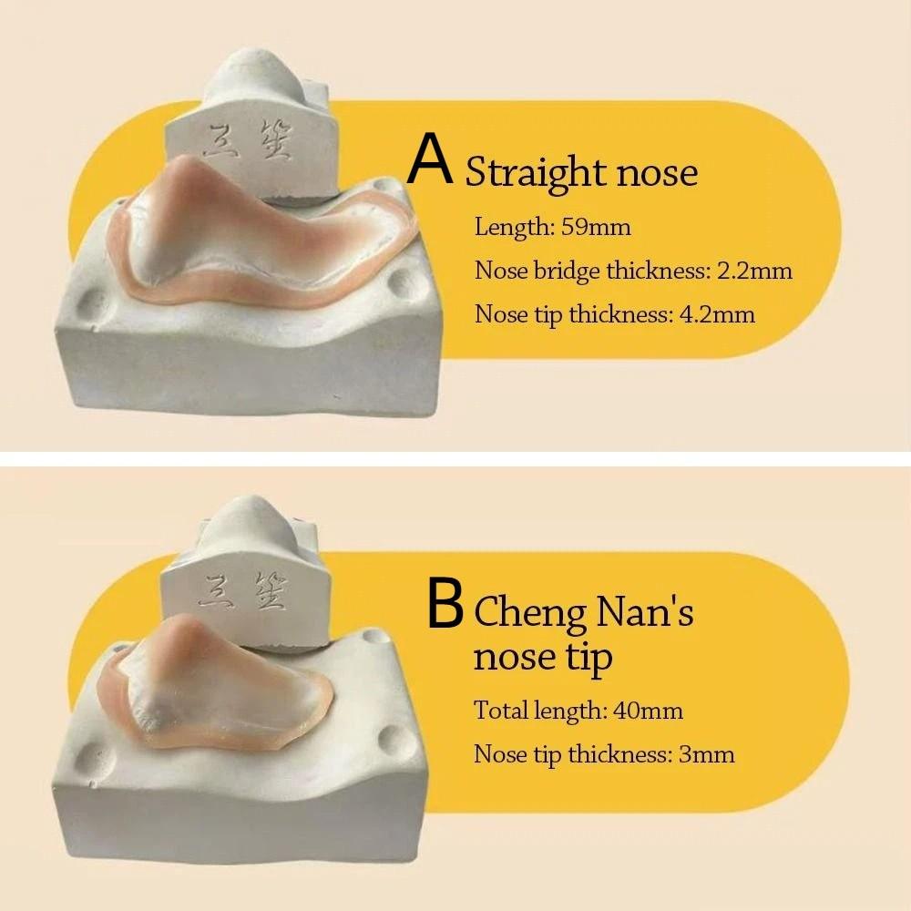 Protein Silicone Prosthetic Nose Realistic Face Prosthetic Professional-Grade Fake Nose  Halloween
