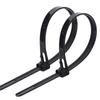 100pcs 4.8x200mm Releasable Cable Ties Colored Plastics Reusable Cable Ties
