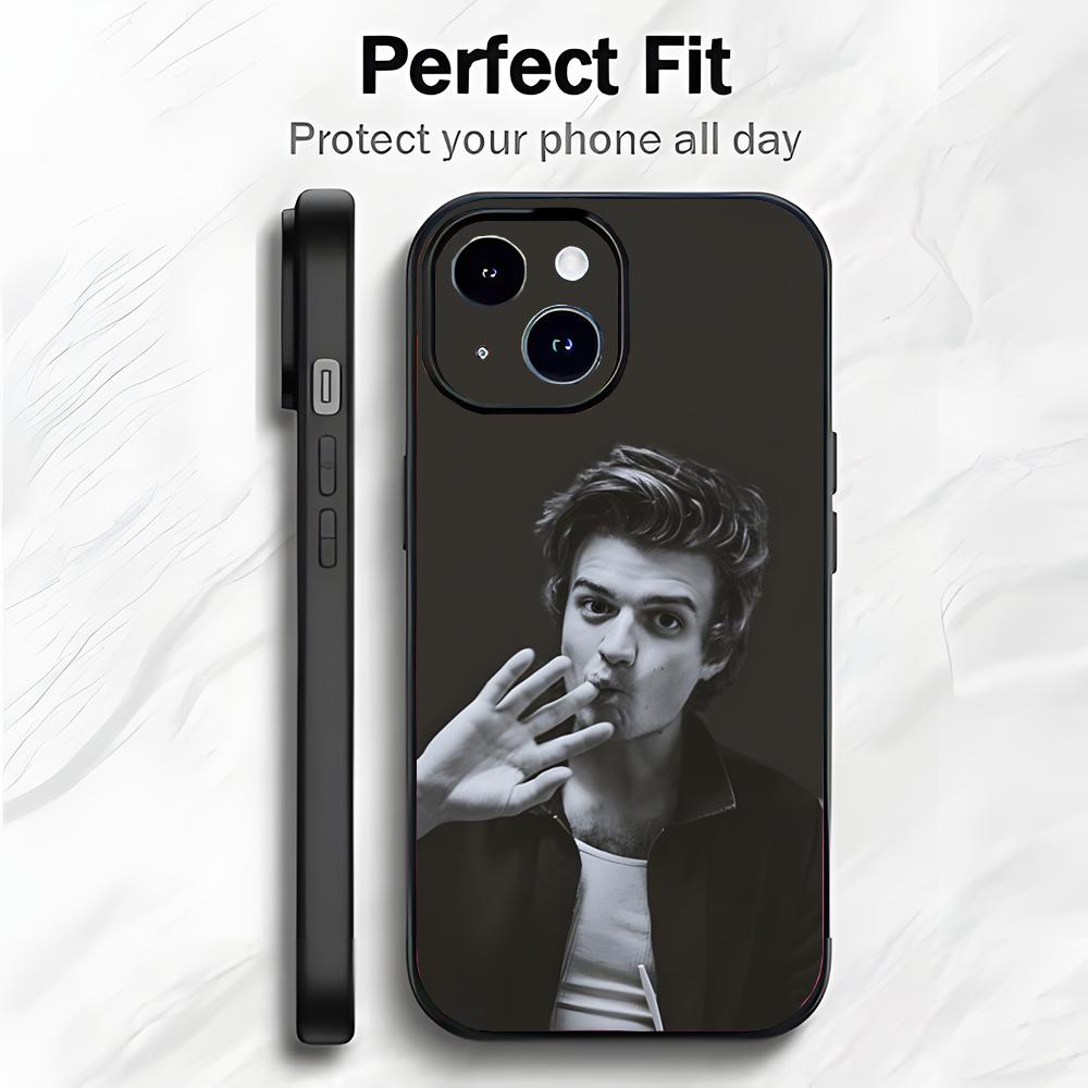 Charming Cute Actor J-Joe Keery Phone Case Phone Case Soft Packaging Lightweight For iPhone17 16 15 14 13ProMax