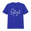 Womens Gigi HearT T Shirt for Grandma Cute Funny  Tops vintage Washed Top For Everyday Wear designer clothes Casual Comfortable
