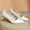 Large Size Women's Shoes Summer New High Heels Pointed Stiletto Fashion Simple Fashion Shoes Women