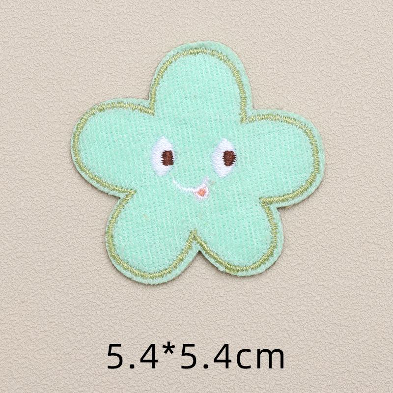 Adorable Cartoon Self-Adhesive Embroidery Patch for Clothing, Backpacks & Notebooks