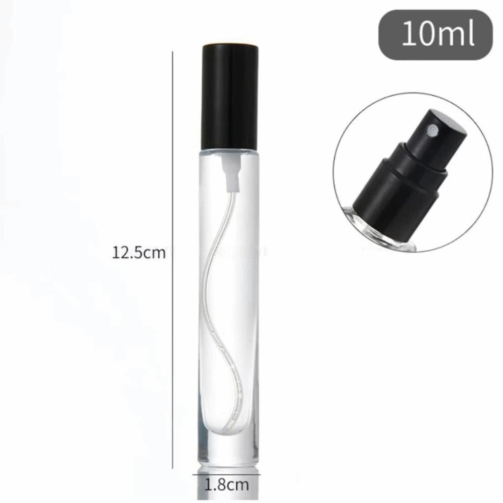 10ml Sub-bottling Glass Travel Cosmetic Bottle Mini Sample Vials  Travel