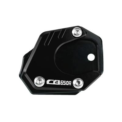 CB650R 2019-2021 Descanso Lateral Cavalete Placa Almofada Ponta Preto