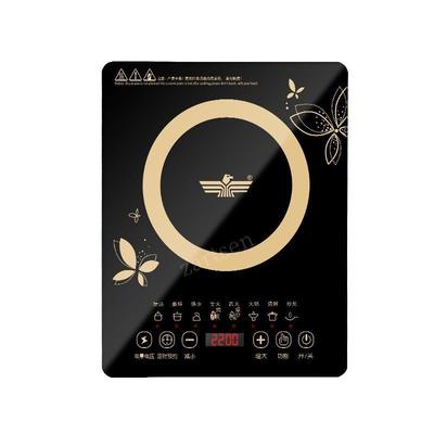 Caldera de Cocina de Inducción eléctrica de 220V, resistente al agua, placa de cocina para freír, olla caliente inteligente, quemador de cocina