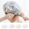 Women's Reusable Shower Cap Bonnet Douche Luxury Shower Bath Cap Swimming Cap Shower XYM002