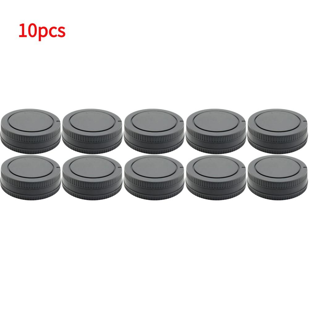 Camera Rear Lens Cap & Body Cap Cover For Sony E Mount NEX3/NEX5 Mirrorless Cameras Rear Lens Cap Front Cover Camera Lenses