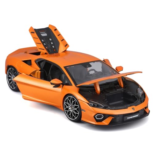 Bburago 1/18 Scale Lamborghini Temerario Orange / Diecast Model Car, Finished Model 18-11052 OG