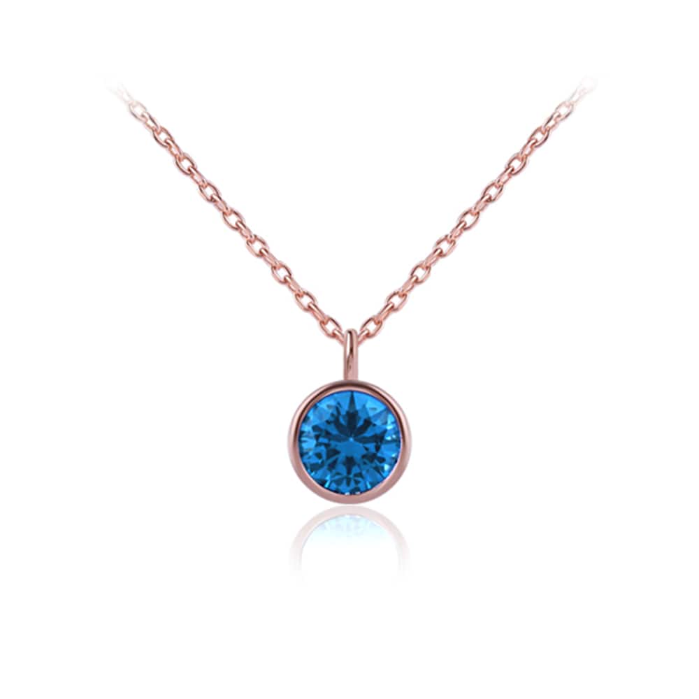 Blue Sapphire Necklace Na0322