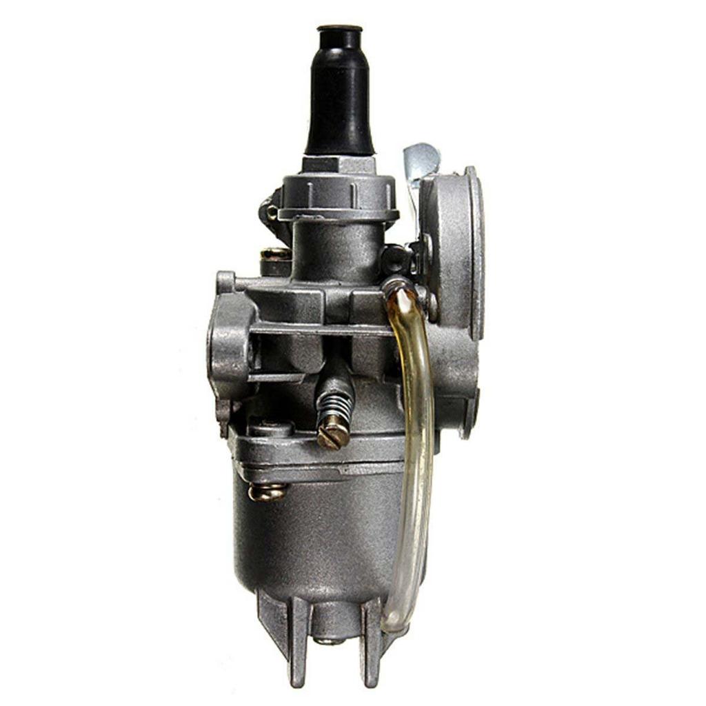 Jufjsfy 2 Stroke Engine Mini Carburetor Curved Quad ATV Motorcycle Dirt Bike 43cc 49CC Pocket