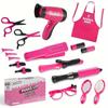 Aiuaza 1 Set Girl Hair Tools Simulation Hair Dryer Hairdressing Dressing Suit Playhouse Set Simulation Ornament Toys