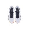 New LiNing Racetrack Encounter Anti Slip Wear Resistant Low Top Badminton Shoes Men's Black White AYTQ033-4