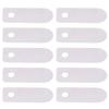 10Pcs Valve Plate Air Compressor Silent OilFree Machine Aluminum Accessories