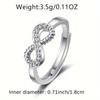 1 Pc Silvery Color Summer Beach Toe Ring Love Endless Adjustable Toe Ring for Women Foot Ring Female Bohemian Beach Jewelry