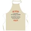 Kitchen Apron - An Equally Brilliant Evelyne - Breton Print - Durable Cotton - Printed In France