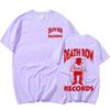 Death Row Records T Shirt Men Women Cotton High Quality Aesthetic T-shirt Tupac 2pac Vintage Hip Hop T-shirt Harajuku Streetwear
