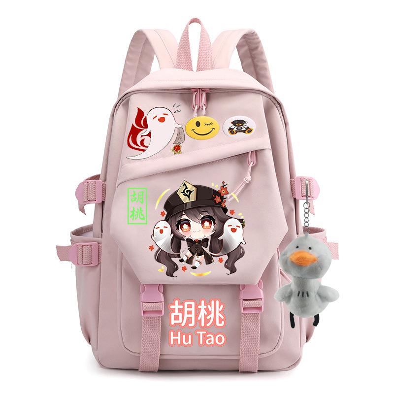 Design Student Large-capacity Backpack Girls Trendy Youth Travel Yuanshen Schoolbag