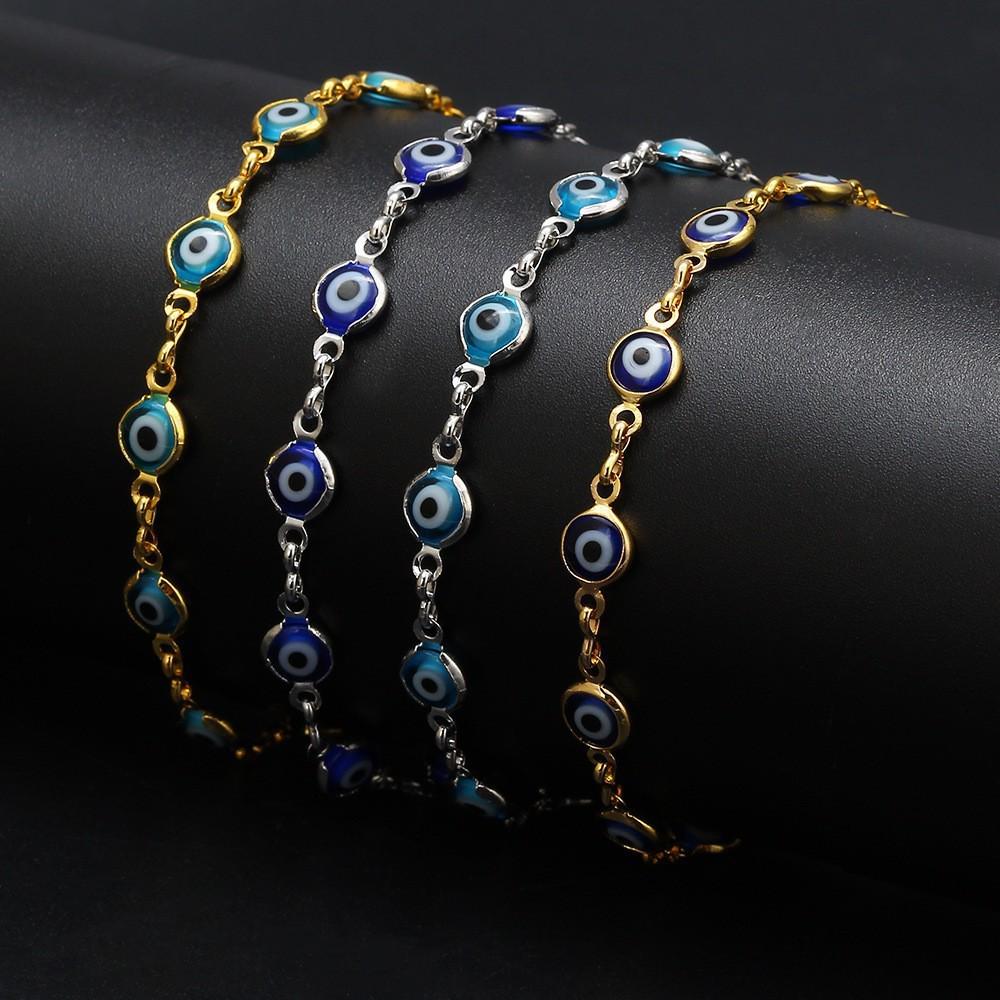 Evil Eye Fashion Bracelet - Trendy European/American Street Style Bangle