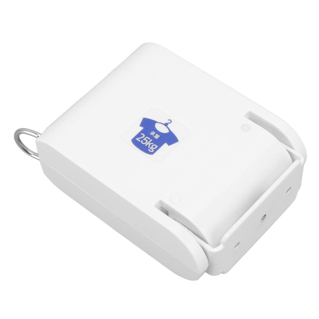 4.2m Thickened Retractable Clothesline Concealed Positioning Buckle Indoor Room Wall Mounted