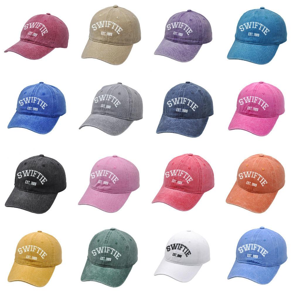 Swift Taylor Alison Letters Baseball Cap Breathable Sunshade Hat Unique Cotton