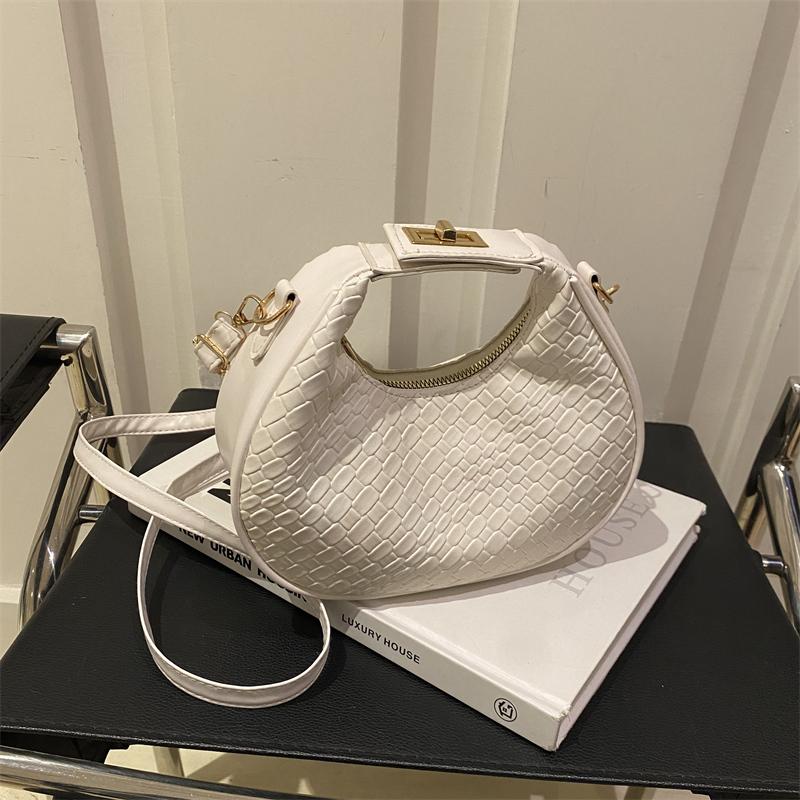 

Женская винтажная сумка через плечо с эффектом крокодиловой кожи - легкая сумка через плечо из искусственной кожи с застежкой-молнией для повседневного использования