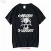 Vintage 90s Corrosion Of Conformity Vote With A Bullet Metal Band Large T Shirt Breathable Slightly Casual Vintage
