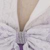 Children's Lace Color Block Birthday Bow Dress