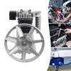 Air Compressor Pump Head 3HP 66Gal/min 0.8mpa Rated Pressure Aluminum Iron with Cooling Fan for Automotive Pneumatic Tools