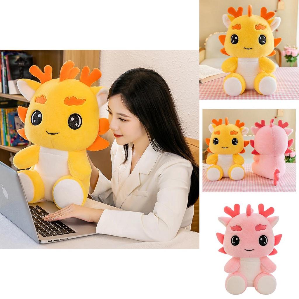 Cute Dragon Plush Toy For Girls Soft And Cuddly Stuffed Animal For Bedtime Companionship Heartwarming Birthday Gift 22cm)
