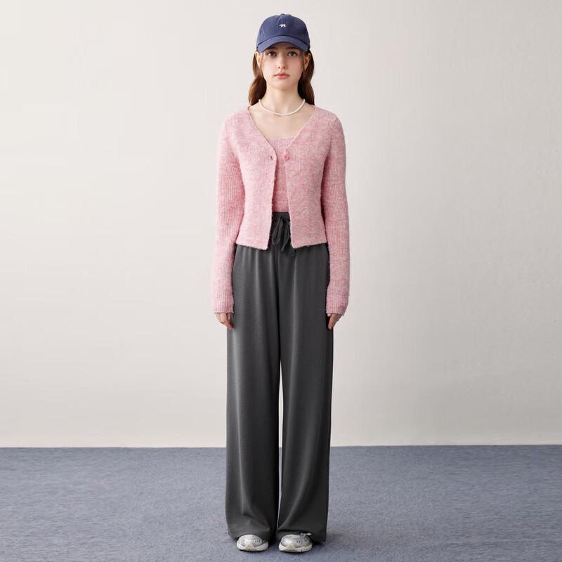 Le Tuan Women's Sweet Knit Wide-Leg Pants