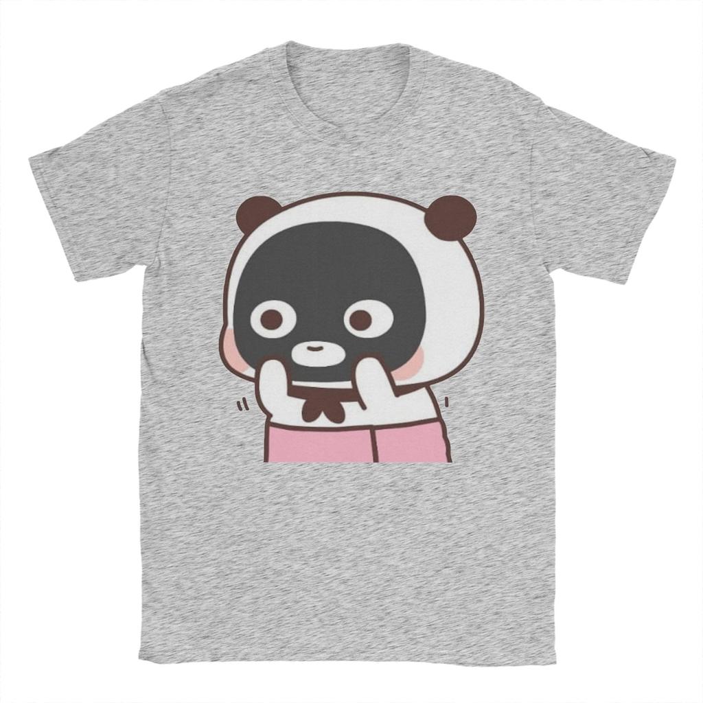 Bubu Is Doing Skin Care Dudu TShirt for Men  Leisure Cotton Tees Round Neck Short Sleeve T Shirts Graphic Printed Tops