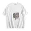 Chubby Tabby Cat T-Shirt - Cute Plump Feline Unisex Tee