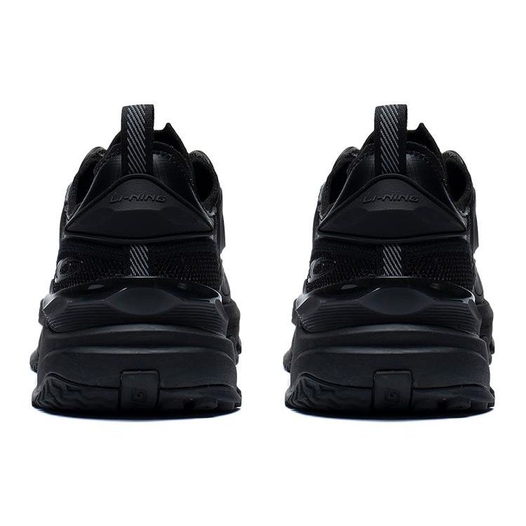Li Ning CF Fabric Synthetic Leather Star Journey Theme Show Style Shock Absorption Non-Slip Wear-Resistant Low-Top Sports Casual Shoes AGLS147-4