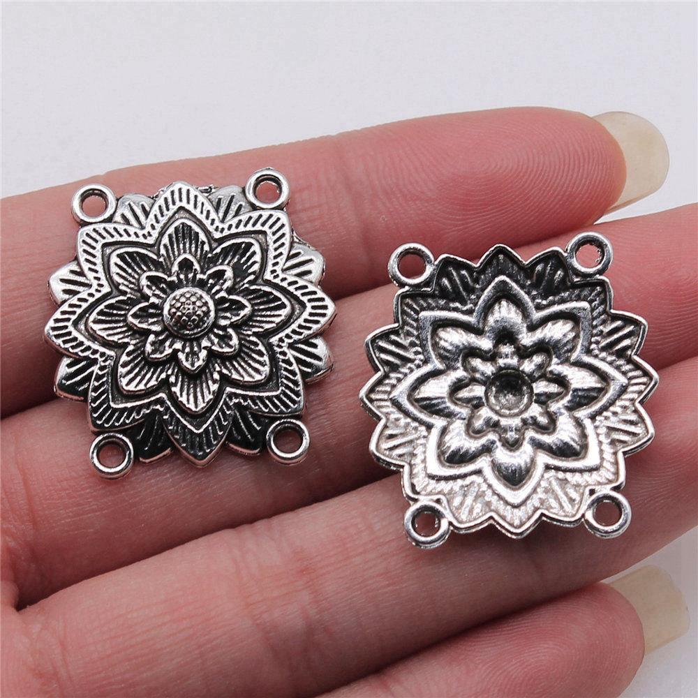 Accessories Parts Four-Hole Necklace Connector Wedding Jewelry Findings TA023