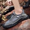 Summer Men's Mesh Shoes Are Breathable and Deodorant, Men's Wear-resistant 2 New Mesh Shoes, Thin Outdoor Transportation