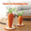 Carrot Cat Tree Cute Cats Sisals Carrots Pet Supplies Post Home Crawling Frame Pets Cats Fun Toys Sisal for Cat Scratching Rack