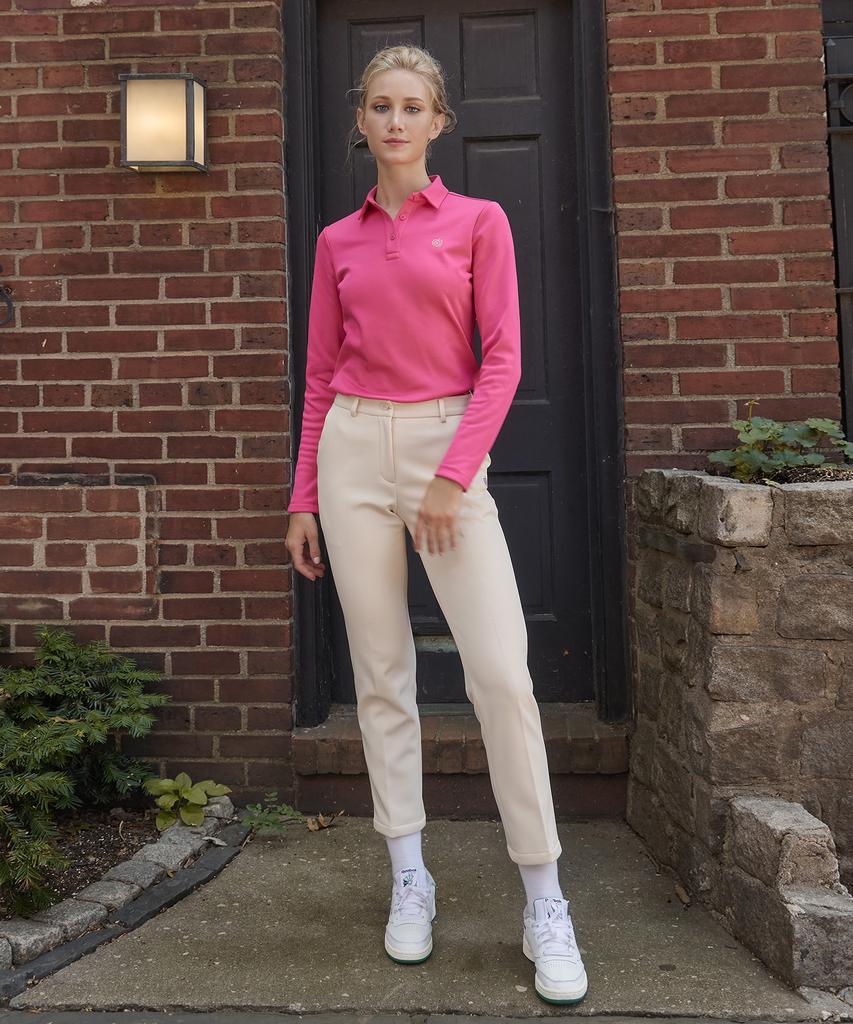 APPLE+RIND Brushed Bonded Pants_Cream