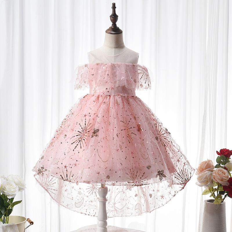 Girls' Wedding & Evening Gown: Princess Birthday Dress & Dance Costume for Children