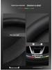 3D Embossed Suede Car Steering Wheel Cover with Chasing Light and Carbon Fiber Handle Cover