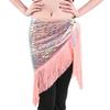 Fashion Tassel Belly Dance Hip Scarf Bohemian Sequins Waist Chain Crochet Dancer Skirt Dance