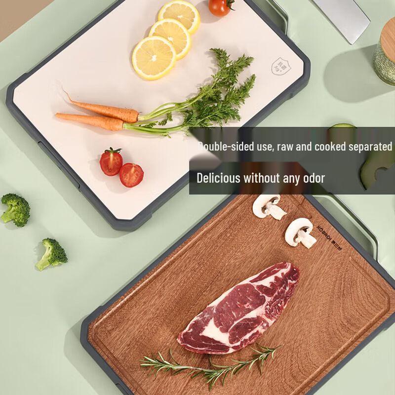 Kangbakh Ebony & Wood Fiber Standing Reversible Cutting Board