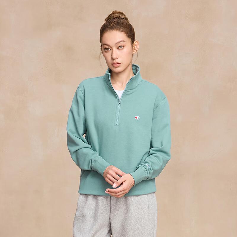 Champion Half-Zip Stand Collar Sweatshirt L 6300₽