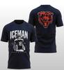 T-shirt Caleb Williams ICEMAN 2 faces Graphic Tee Football Jour de Match T-shirt Unisexe