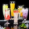 Irregular 500ml Glass Beverage Cup