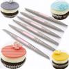 Fondant Bolo Açúcar Ponta Macia Modeladores Ferramenta de Modelagem Bolos Cupcake Decoração Flor Modelagem Artesanal Argilas Ferramentas 6Pcs/conjunto